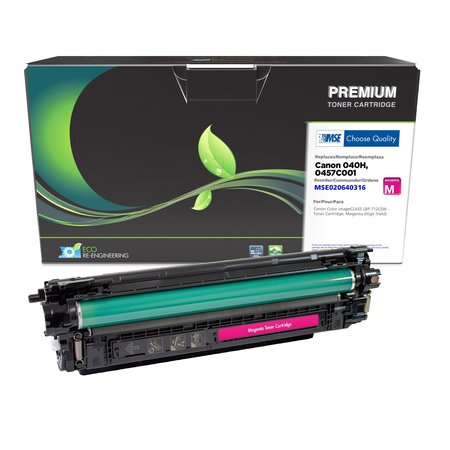 MSE Remanufactured High Yield Magenta Toner Cartridge for Canon 0457C001 (040 H) MSE020640316